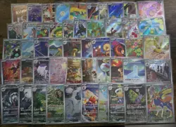 50 Art Rare (AR) Pokemon Card Collection • No Duplicates • Japanese Bulk Lot - Image 1