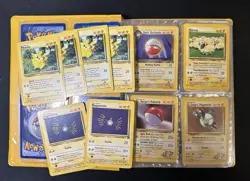 🔥1999 Pokemon Pocket Binders 1999-2000 Wizards & 2002 E Cards Over 300 Cards🔥 - Image 3