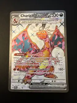 Charizard ex SVP056 Black Star Holo Promo NM Pokemon TCG NM - Image 1