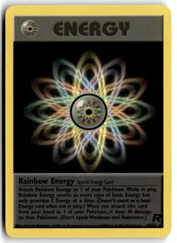 2003 Pokemon - Team Rocket Rainbow Energy #80/82 - Image 1
