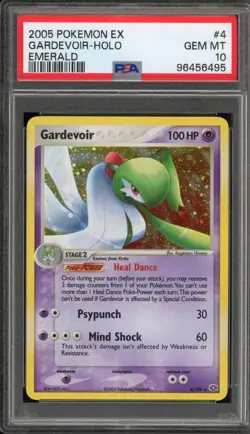 Pokemon Gardevoir EX Emerald Holo Rare #4 PSA 10 Gem Mint - Image 1