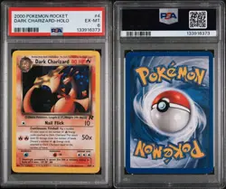 2000 POKEMON ROCKET #4 DARK CHARIZARD - HOLO PSA 6 - Image 2