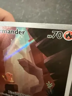 Pokemon Charmander 168/165 Sv: Scarlet & Violet 151 Illustration Rare Holo 70 HP - Image 3