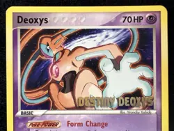 Deoxys 16/107 Destiny Deoxys Promo Pokemon Stamped - LP - Image 3