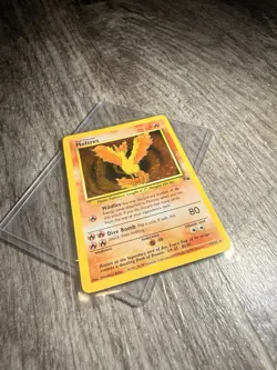 Moltres 12/62 - Holo Rare - Fossil Set - 1999 Pokemon WotC Vintage - NM-LP - Image 1