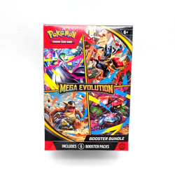 Pokemon Mega Evolution Booster Bundle Sealed 6 Packs Factory Sealed TCG Box - Image 1