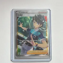 Pokemon Judge TG25/TG30 Silver Tempest Trainer Full Art Holo Ultra Rare - Image 1