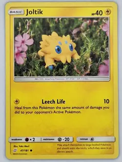 Joltik 47/181 Pokemon - Sun & Moon Team Up MP - Image 1