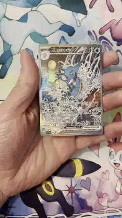 Pokemon Kingdra EX 131 SIR Scarlet and Violet Black Star Promo Holo-Nm - Image 2