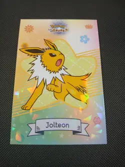 Pokemon Let's Go Eevee Database Set Peru Jolteon Luck Cracked Ice US Seller - Image 1