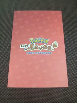 Pokemon Let's Go Eevee Database Set Peru Jolteon Luck Cracked Ice US Seller - Image 2