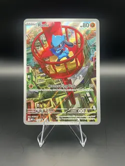 Riolu 010 Pokemon Me: Mega Evolution Promo Holo Art Rare - Image 1