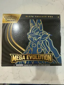 Pokemon TCG Mega Evolution Lucario Elite Trainer Box ETB NEW FACTORY SEALED - Image 1