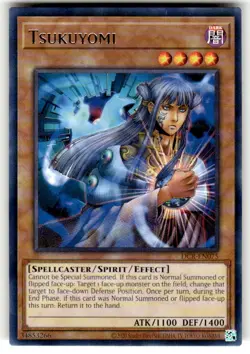 Tsukuyomi DCR-EN075 Rare 25th Reprint Unl NM Yugioh - Image 1
