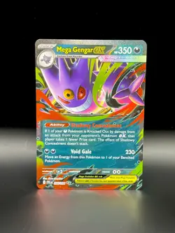 Mega Gengar ex-056/094 Phantasmal Flames Holo M/NM Pokemon TCG - Image 1