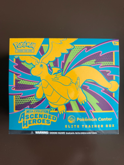 Pokemon Ascended Heroes Pokemon Center Exclusive Elite Trainer Box ETB Sealed - Image 1