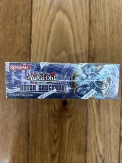 Yugioh PHOTON SHOCKWAVE sealed booster box - 24 packs NEW Factory Sealed English - Image 3