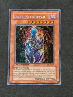 Yugioh Dark Necrofear MC1-EN005 Secret Rare Limited Promo NM - Image 1