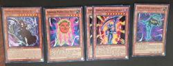 Gimmick Puppet x5 Card Set Egg Head Gear Changer NUMH Number Hunters 1st Edition - Image 1