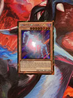 Yugioh! Gimmick Puppet Shadow Feeler PGLD-EN012 Gold Secret Rare 1st Edition LP - Image 1