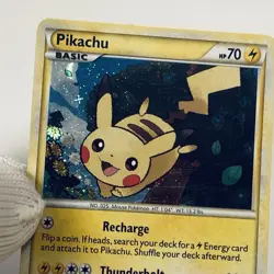 2010 Pokemon TCG Black Star Promo Pikachu #HGSS03 single MP card - Image 3