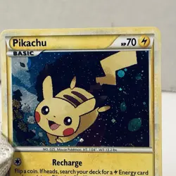 2010 Pokemon TCG Black Star Promo Pikachu #HGSS03 single MP card - Image 4