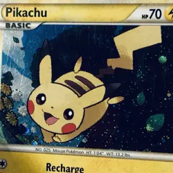 2010 Pokemon TCG Black Star Promo Pikachu #HGSS03 single MP card - Image 5