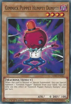 Gimmick Puppet Humpty Dumpty - LED5-EN042 - Common - 1st Edition - Lightly Playe - Image 1