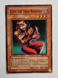 Cliff the Trap Remover MFC-078 1st Edition Magician's Force Common Yu-Gi-Oh! - Image 1