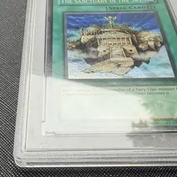 2004 Yu-Gi-Oh! AST Ancient Sanctuary 1st Ed #042 The Sanctuary In The Sky PSA 8 - Image 3