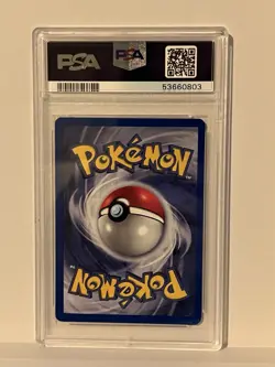 1999 Pokemon Blastoise Base Set 2/102 Rare-Holo Card PSA 8 NM MT - Image 2