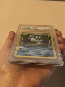 1999 Pokemon Blastoise Base Set 2/102 Rare-Holo Card PSA 8 NM MT - Image 4