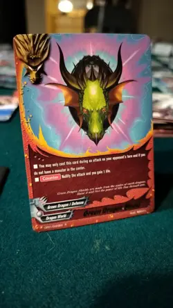Green Dragon Shield, Future Card Buddy Fight. CP01/ - Image 3