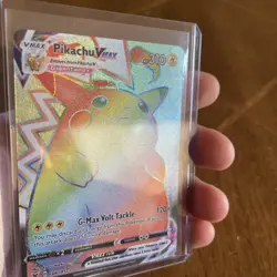 Pokemon Card Pikachu VMAX (Secret) 188/185 Swsh04: Vivid Voltage Holo NM - Image 3