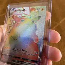 Pokemon Card Pikachu VMAX (Secret) 188/185 Swsh04: Vivid Voltage Holo NM - Image 4