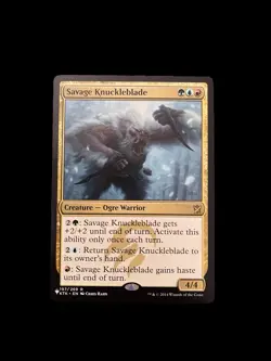 Savage Knuckleblade - Khans of Tarkir #197/269 MTG Magic The Gathering NM - Image 1