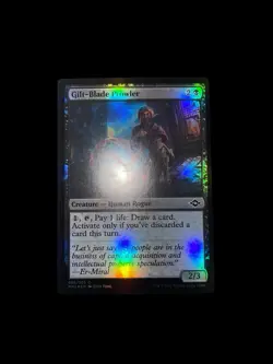 MTG Magic the Gathering Gilt-Blade Prowler (86/765) Modern Horizons 2 FOIL NM - Image 2