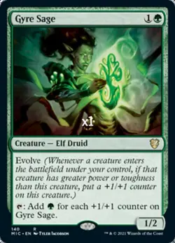 MTG Commander: March of the Machine MOC Gyre Sage MINT - Image 1