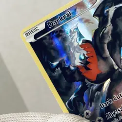 Pokemon 2016 Black Star Promo Full art Holo Darkrai #XY114 MP single card - Image 3
