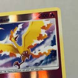 Moltres 36/147 Supreme Victors Reverse Holo Pokemon single card 2009 MP - Image 3