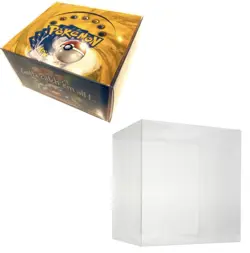 10x Transparent Booster Box Protector Cases for Pokemon TCG Storage & Display - Image 1