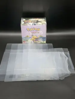 10x Transparent Booster Box Protector Cases for Pokemon TCG Storage & Display - Image 2