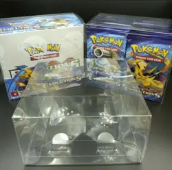 10x Transparent Booster Box Protector Cases for Pokemon TCG Storage & Display - Image 4