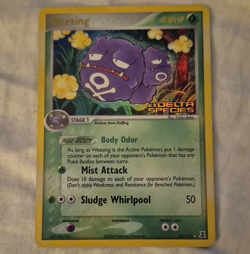 Weezing Rare Holo Delta Species 33/113 Pokemon Card - Image 1