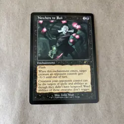 MTG magic card 1x Nowhere to Run standard showdown promo retro Unique & Misc - Image 1