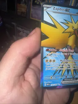 Pokemon Card - Zapdos ex Scarlet & Violet 151 192/165 Ultra Rare Full Art Holo - Image 2