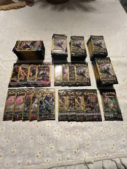 Pokemon 3 Card Booster Pack Lot - 127 Packs - Sun & Moon, Sword & Shield - Image 1
