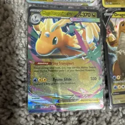 Pokemon Vstar V Ex (4 Card Lot ) Dragon Energy Dragonite - Image 4