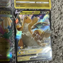 Pokemon Vstar V Ex (4 Card Lot ) Dragon Energy Dragonite - Image 5