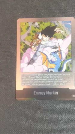 Dragon Ball Super Card Game Energy Marker Goku E-80 English Card - Image 1